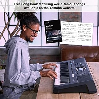 Yamaha PSR-E473 Clavier arrangeur portable dynamique et versatile avec 61 touches – Noir - Les Beatles, Paul McCartney, John Lennon, RIngo Starr, George Harrison Yamaha PSR-E473 Clavier arrangeur portable dynamique et versatile avec 61 touches - Noir – Image 7