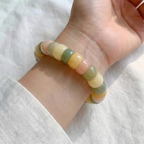 Image of Fidget Bracelet Bodhi Seed Bracelets Anxiety Fidget Bracelets Protection Healing Stretch Alleviate Anxiety Stress Protection Healing Bodhi Jewelry Gifts for Women Men