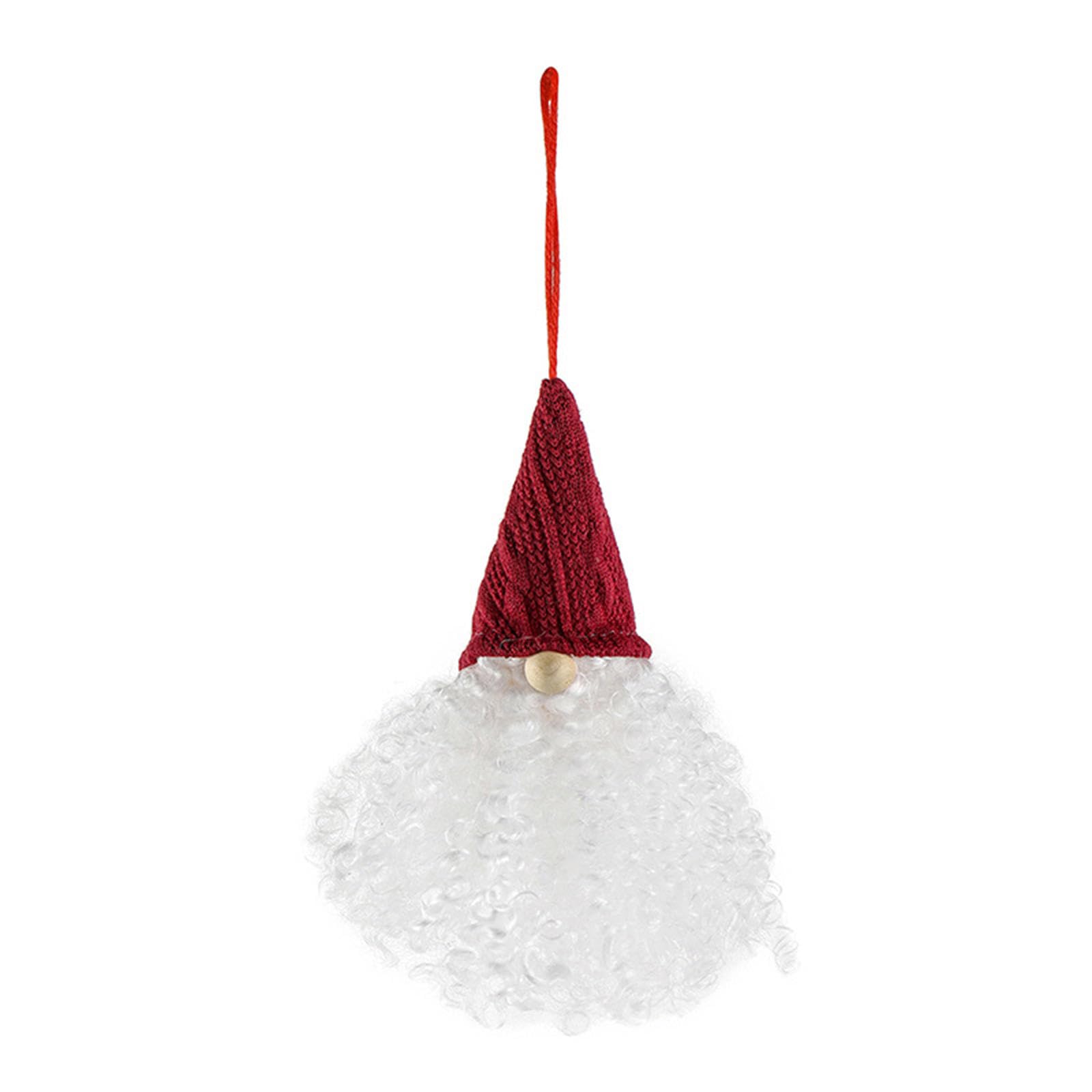 YPBEW Christmas Faceless Doll Small Pendant Christmas Dwarf Hangers Party Decorations for Festival Party Tree Decoration