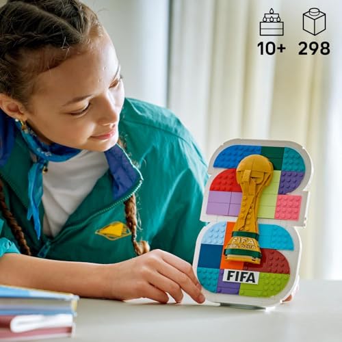 Image of LEGO Editions FIFA World Cup 2026 Official Emblem - Soccer Decor - Building Set - 43032