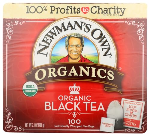 Nеwman's оwn оrganics оrganic Black Tеa - Casе оf 5-100 Bags - Bulk Buy