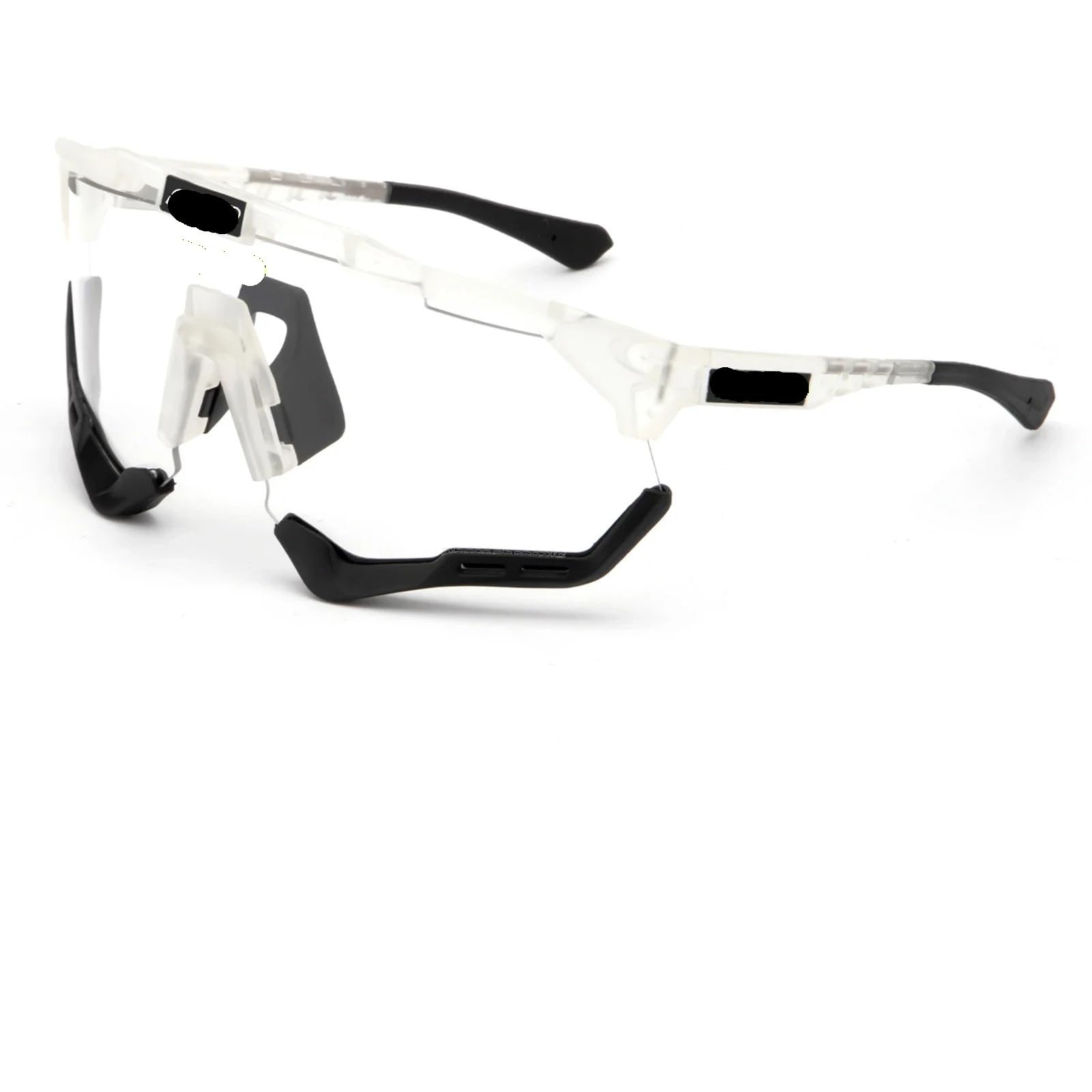 Fahrradbrillen Fahrradbrille Herren Damen | Mountain Road Bike Riding Shades UV400 Photochrome Linse Sonnenbrille Motorrad Wanderbrille
