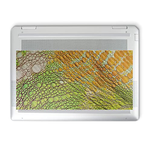 Image of MightySkins Carbon Fiber Skin Compatible with HP Spectre x360 14 inch (2022) Full Wrap Kit - Iguana Skin | Protective, Durable Textured Carbon Fiber Finish | Easy to Apply | Made in The USA