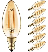 TORCHSTAR LED Tubular Light Bulb Dimmable, UL Listed, T45 Edison