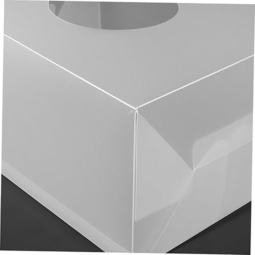 Miniatura 4 de Caja de plástico para rifa, caja de boletos, caja de sugerencias vacía, caja de donación, caja organizadora de escritorio para concurso de votación