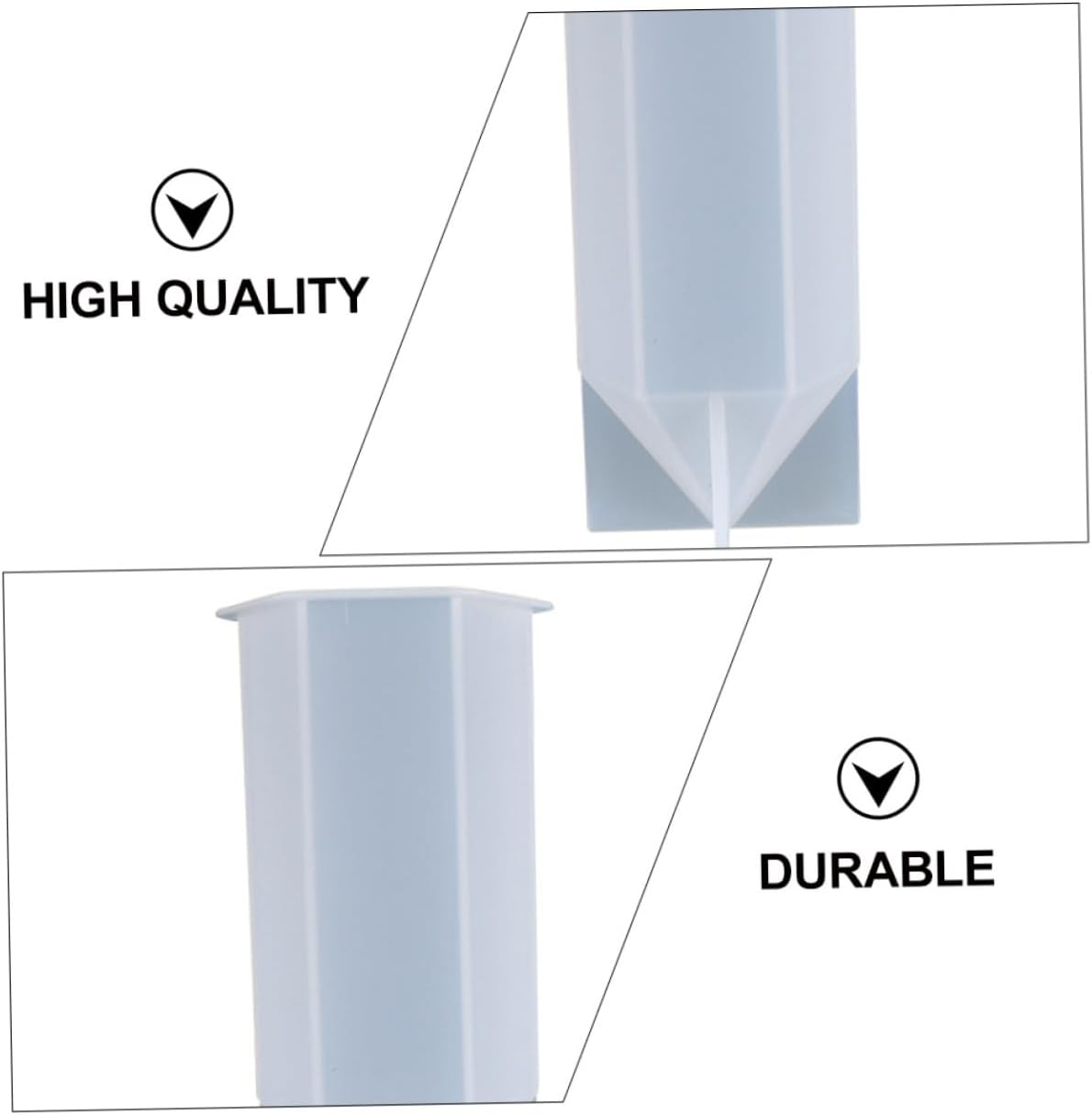 3pcs Creative Silicone DIY Candle Molds for Epoxy Crafting Hexagonal Shape Lightweight Material Easy to Use Handicraft Making Kit for Home Decoration and