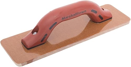Miniatura 12 de MARSHALLTOWN Flotador de mano de resina, 20 x 3-1/2 pulgadas, mango DuraSoft, resina de lona laminada, herramienta de hormigón, funciona fácilmente