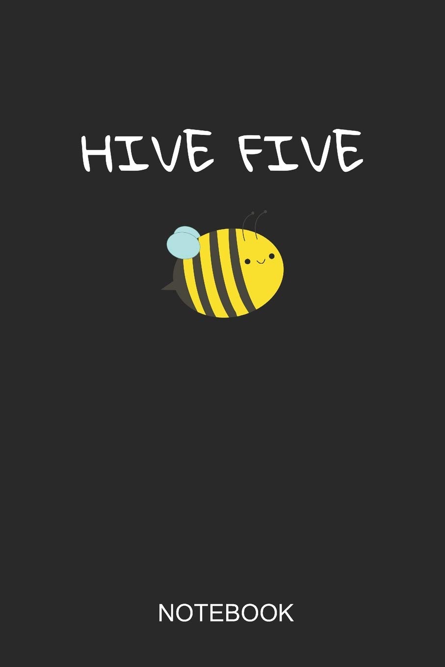 Hive Five Notebook: 6x9 110 Pages Checkered Beekeeper Journal For Bee Lovers