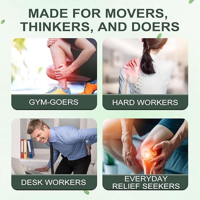 Miniatura 2 de Therawolf Neuro Balm, bálsamo constructor muscular y articular, crema de masaje calmante natural para el cuidado de las articulaciones, actividades