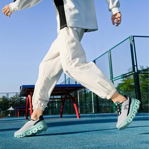 Men's Fashion Sneakers Breathable Mesh Running Shoes Cushioned Athletic Sneakers Non Slip Soft Sole Casual Athletic Walking Shoes3