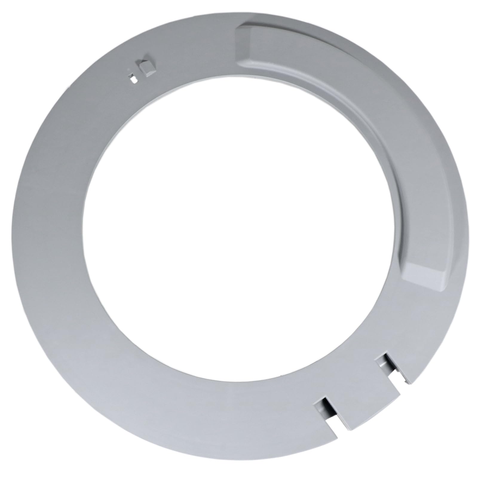 SPARES2GO Door Frame Porthole Window Fascia Cover for Bosch WAN2000 WAN2800 Series Washing Machine (Grey)