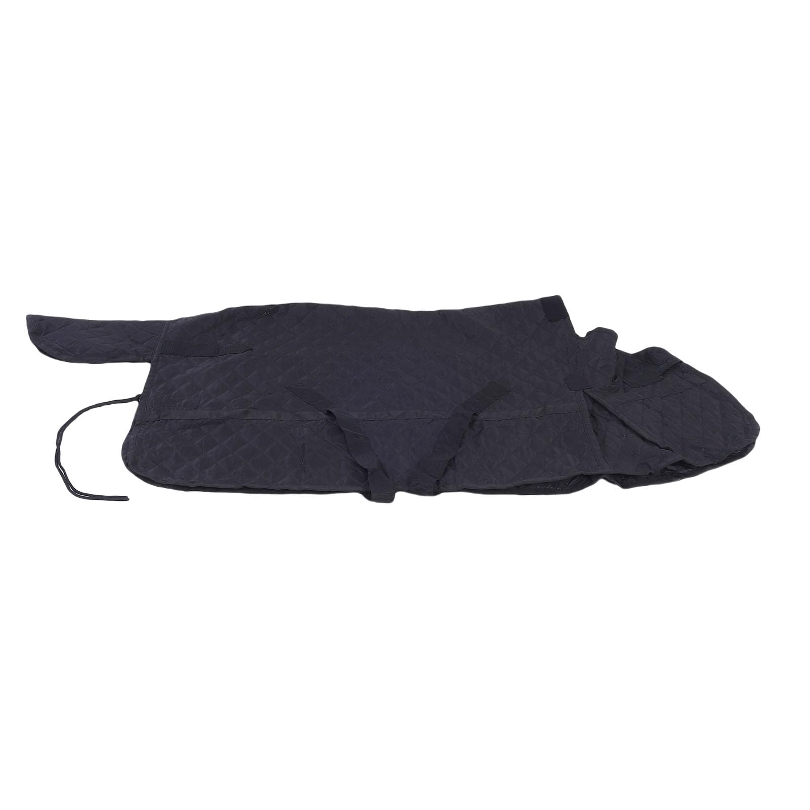 Coperta per cavallo regolabile, impermeabile, materiale imbottito in pongee, per uso in tutte le stagioni, nero