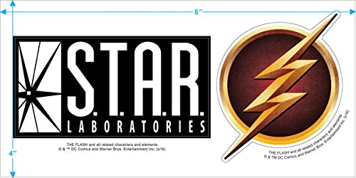 Flash Superhero Star Labs T Shirt (Small) #TOP2
