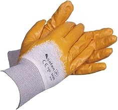 Cofan 11000094-8 - Guantes de nitrilo (T-8) color amarillo