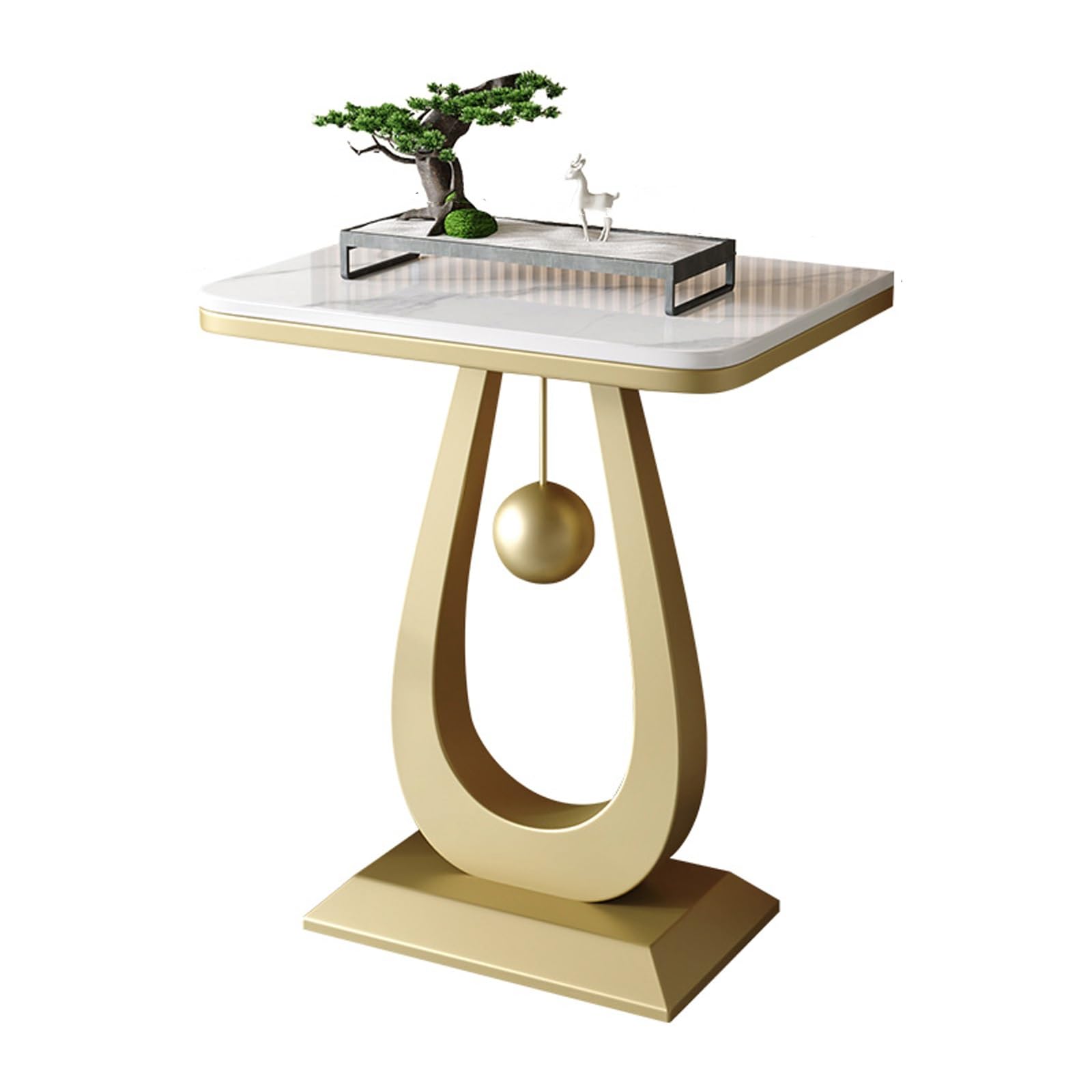 Mesa de entrada estrecha con diseño compacto para pasillos