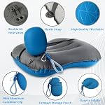 Camping Pillow, Inflatable Pillow with 2-in-1 Air Pump Storage Bag - Image 4