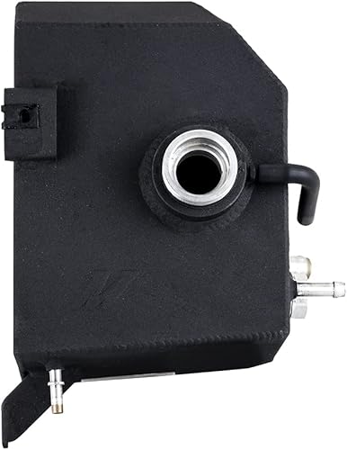 Miniatura 4 de Mishimoto Tanque de expansión de aluminio compatible con Ford Ranger 2.3L EcoBoost 2019+, Micro-Wrinkle Negro