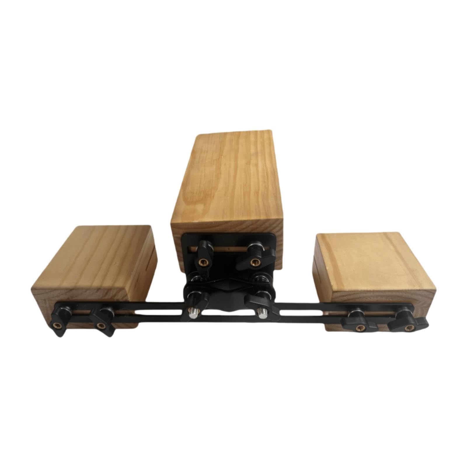 Blocco per Percussioni Musicali Heavy Duty per Principianti Kit per Batteria a Percussione Piatto