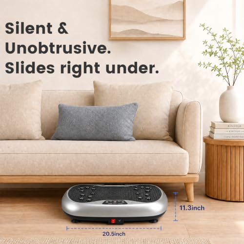 Whole Body Vibration Plate for Lymphatic Drainage,999Speed Levels,330/400lb - image 8