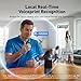 AnkerWork S600 by Anker All-in-One Speakerphone, Bluetooth Speaker Microphone, Qi2 15W Wireless Charging, AI Noise Cancelling, 70° Adjustable Magnetic Phone Stand, 360° Sound, 16H Built-in Battery