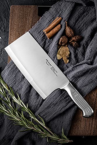 Mituer Meat Cleaver 7 Inch Butcher Knife thumb #4