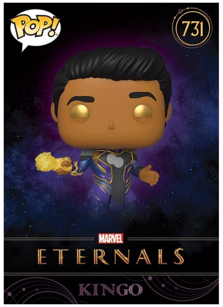 Funko Pop! Marvel Eternals #736 Figurine en vinyle Phastos avec carte à collectionner Entertainment Earth Exclusive