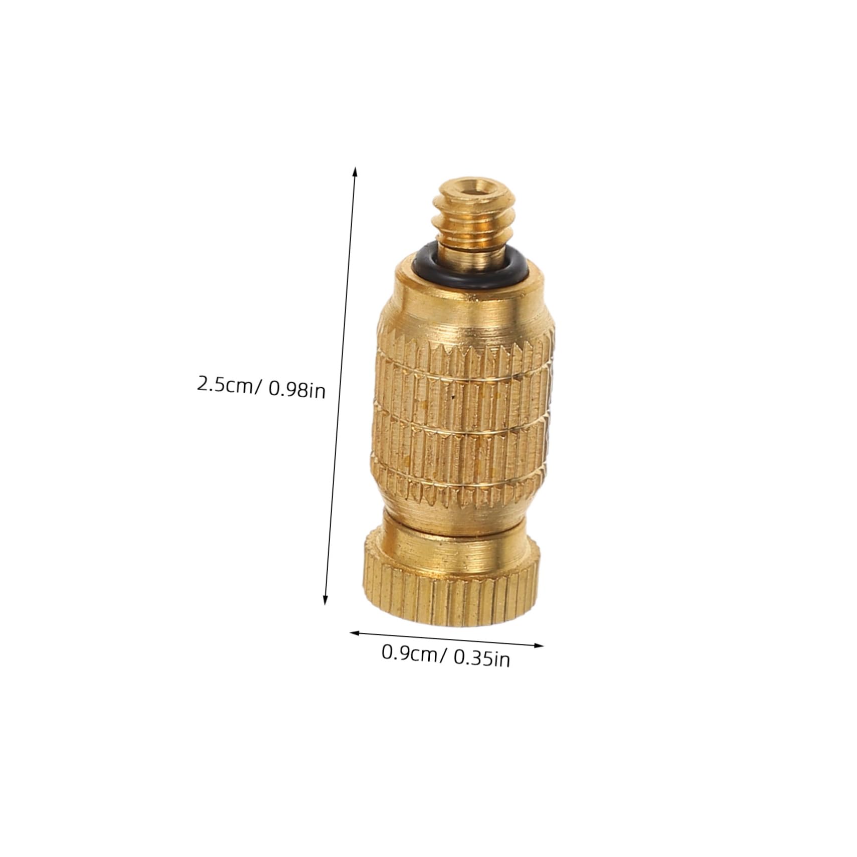 UPKOCH High Pressure Atomizing Nozzles 5pcs Mist Nozzles Reliable Material for Wide Area Coverage