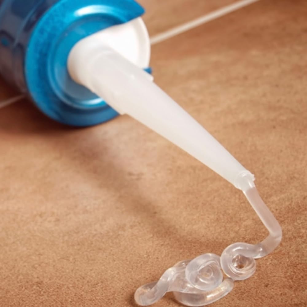 Silicone acetico universale 'sac 100' trasparente ml 280 (25 pezzi) SELSIL
