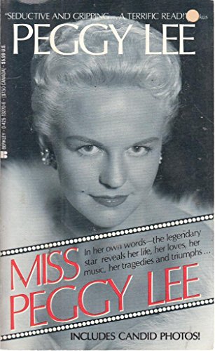 Miss Peggy Lee 0425132706 Book Cover