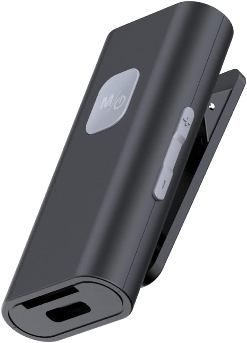 Receptor de música Bluetooth 5.0, adaptador auxiliar 3.5 mm