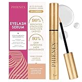 PHIENEX Siero Ciglia, Formula Rivitalizzante per Ciglia e Sopracciglia più Lunghe e Folte - Tecnologia US DermaCraft Labs con Complesso di Peptidi Botanici - 3ml