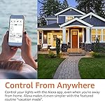 Amazon Basics Smart A19 LED Light Bulb, Color Changing, 9W (60W Equivalent), 800LM, Works with Alexa Only, 2.4 GHz Wi-Fi, No Hub Required, 1 Pack - Image 4