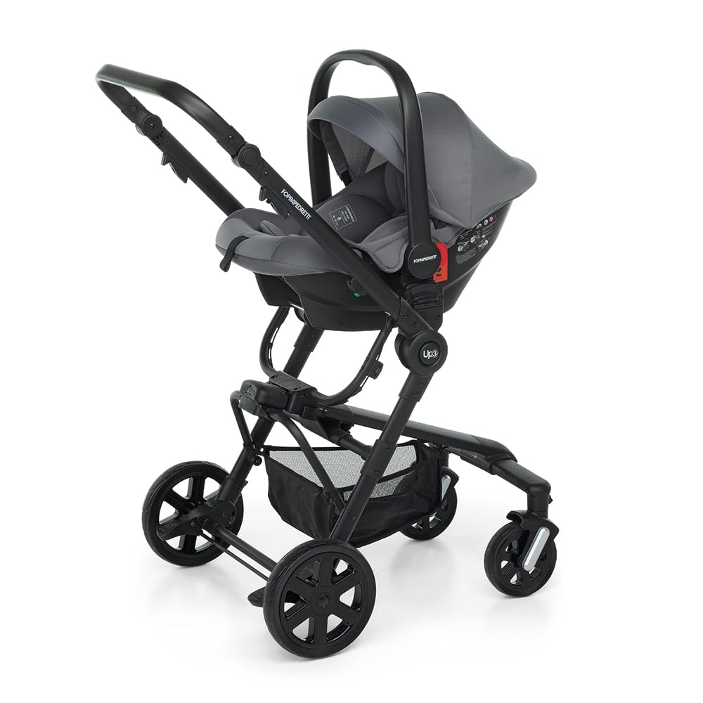 Foppapedretti Up3 i-Size sistema combinato Titanio