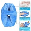 Heel Protector Cushion Foot Support Pillow for Pressure Sores & Ulcers, 1 Piece Foot Elevation Pillow Ankle Protector Pressure Relieving Boots for Bedridden Patients (Left)
