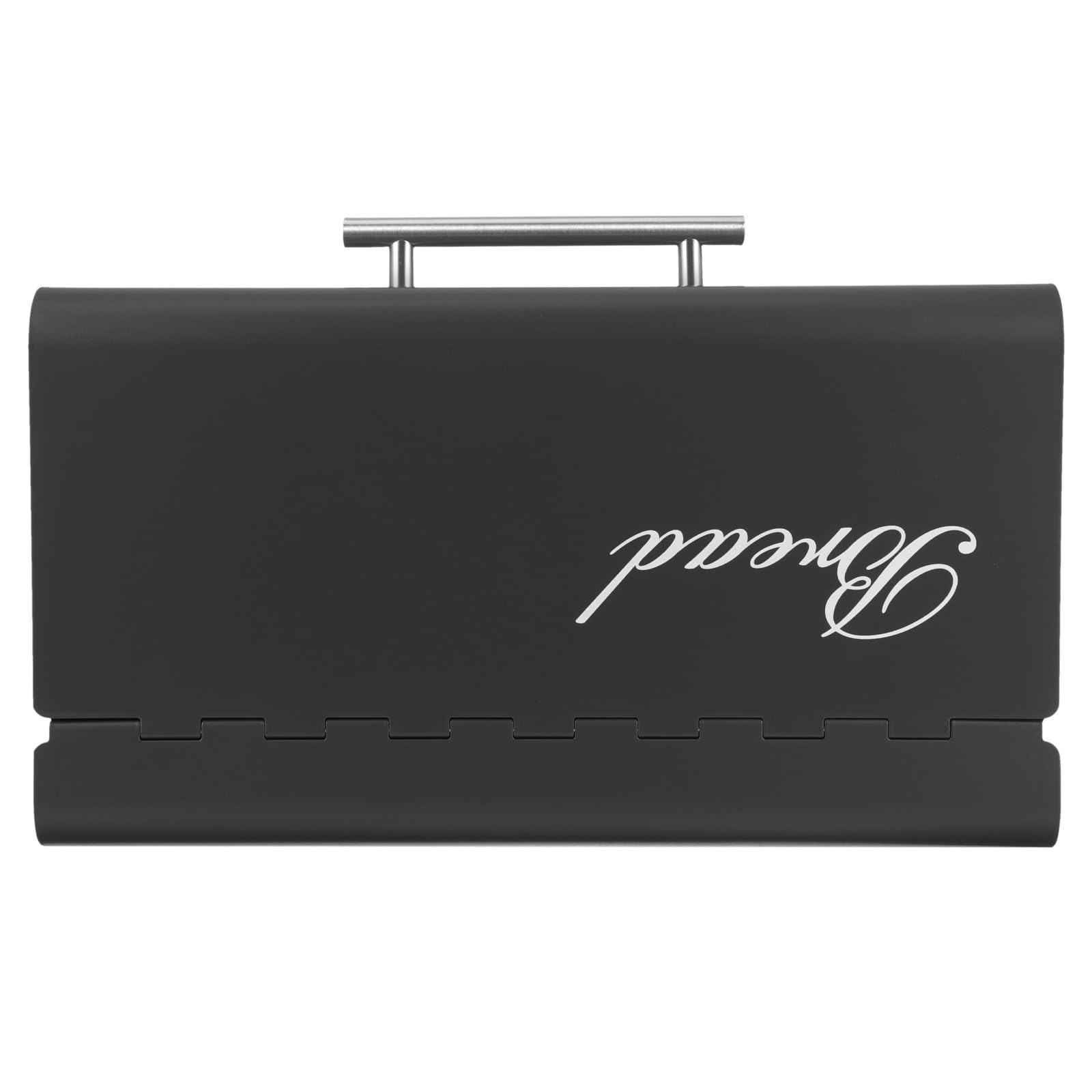 PRETYZOOM Caja de Pan de Metal Multifunción para Escritorio y Cocina