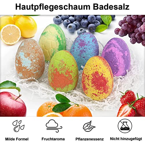 Bath Bombs For Kids With Surprise Inside, Xxl-6 Pcs Dinosaur Unicorn Natural Bath Bombs Handmade Easter Bath Bombs For Girls Boys Gift Set #TOP5