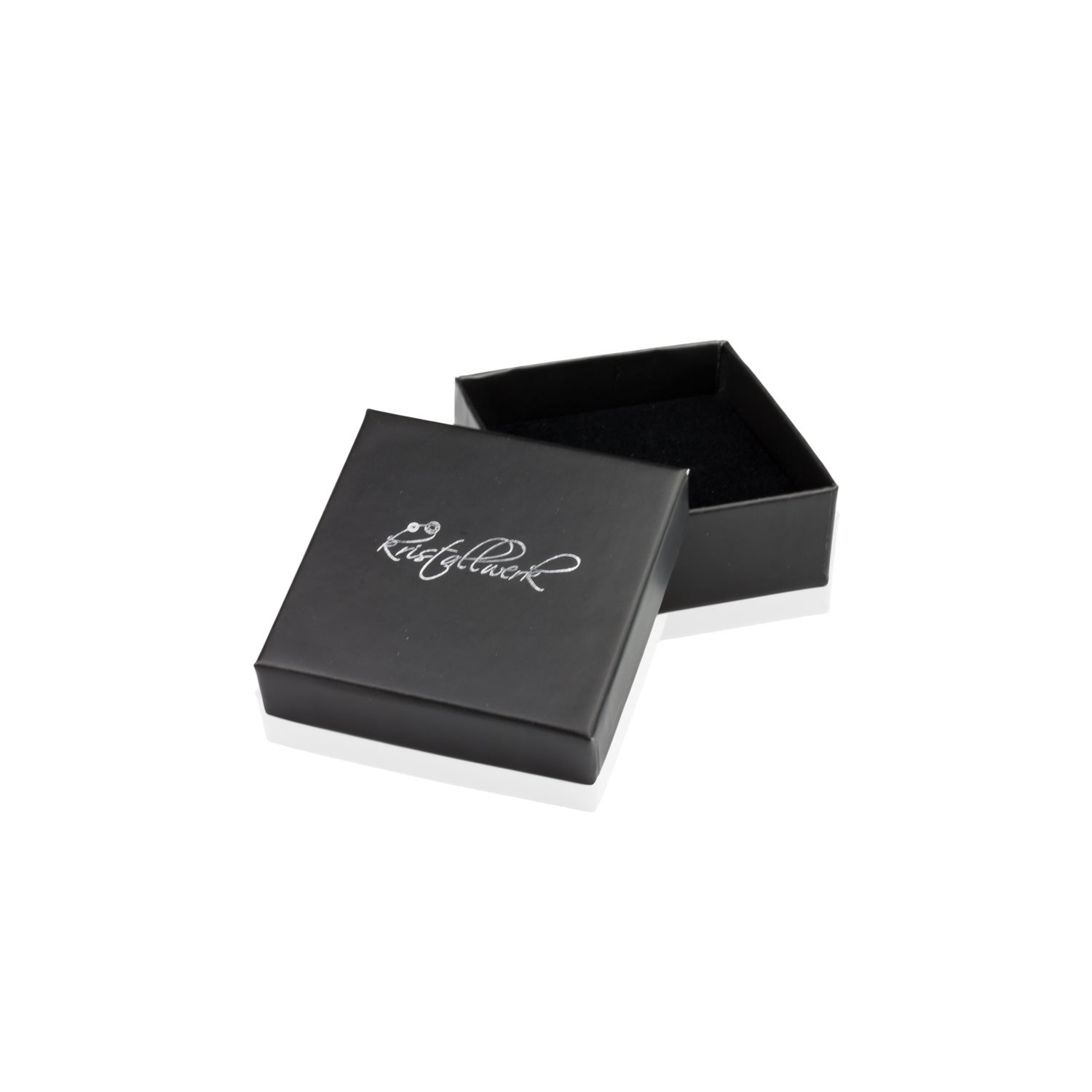 Damen Halskette 925 Sterling Silber mit SWAROVSKI ELEMENTS Herz individuell gestalten
