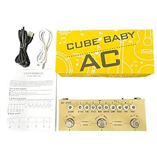 Pédale de guitare acoustique multi-effets, cube pour bébé AC pour guitare multi-effets, pédale de retard chorus, trémolo, pédale d’effet de réverbération - Les Beatles, Paul McCartney, John Lennon, RIngo Starr, George Harrison Pédale de guitare acoustique multi-effets, cube pour bébé AC pour guitare multi-effets, pédale de retard chorus, trémolo, pédale d'effet de réverbération – Image 5