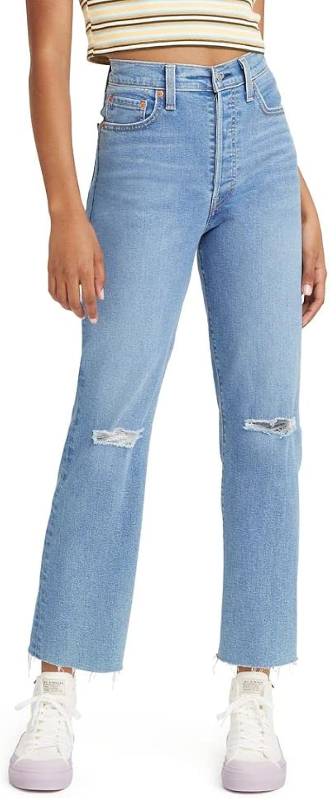 Levi&#39;s Women&#39;s Ribcage Straight Ankle Jeans