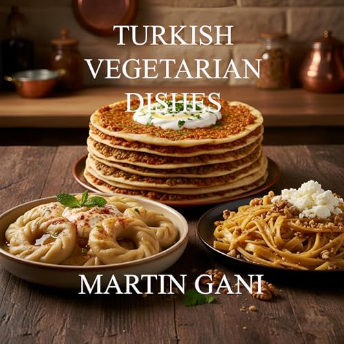 100 TURKISH VEGETARIAN DISHES Audiolibro Por MARTIN GANI arte de portada