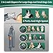 CATPICK 2-in-1 Dog Nail Clippers & Cat Nail Clippers Trimmers for Large Medium Small Dogs Cats Claw Trimmer Quick Sensor and Safety Guard USB Rechargeable with 2 LED Lights Dogs Nail Trimmer