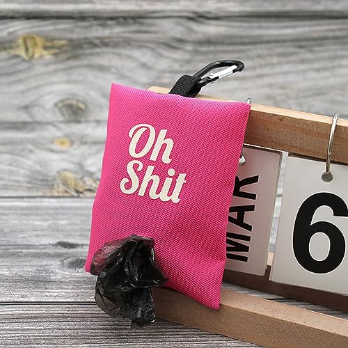 Image of Canvas Dog Poop Bag Dispenser Holder Dog Poop Pickup Bags Container Pet Trash Bag Holder Pet Waste Disposal Bags Dog Waste Bag Dispenser Doggy Poop Bags Holder