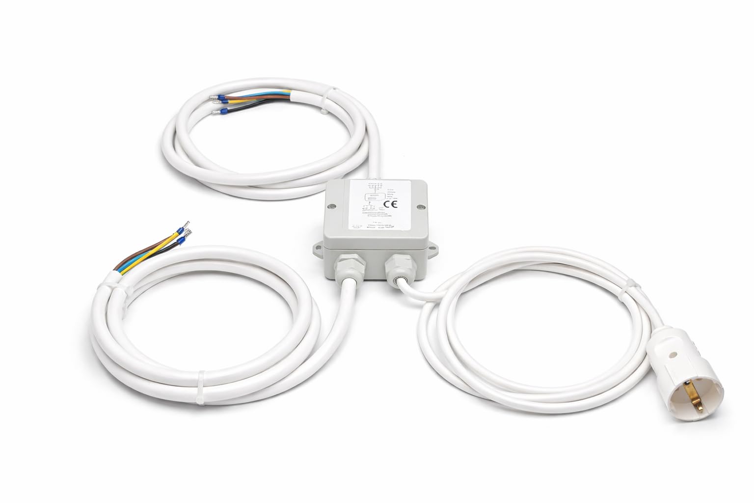 TK Industrie Power Splitter 2m Herdverteiler Stromverteiler Küchenverteiler Küchen Anschluss Box Backofen Kochfeld Ceran Induktion Herd