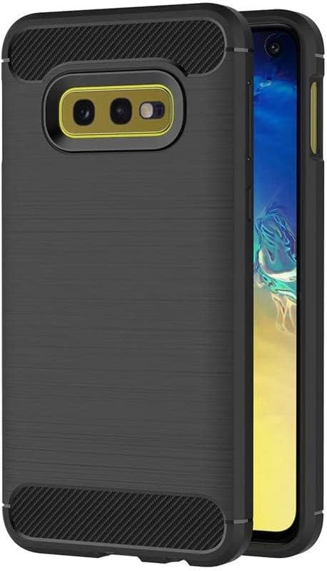 Image of Hybrid Carbon Fiber Back Case for Samsung Galaxy S10E (Black)