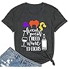 Hocus-Pocus-I-Need-Wine-to-Focus-Halloween-T-Shirt-for-Women-Funny-Drinking-Graphic-Tee Hocus Pocus I Need Wine to Focus T Shirt for Women, Casual Short Sleeve O-Neck Funny Drinking Graphic Sanderson Sisters Halloween Tee Top