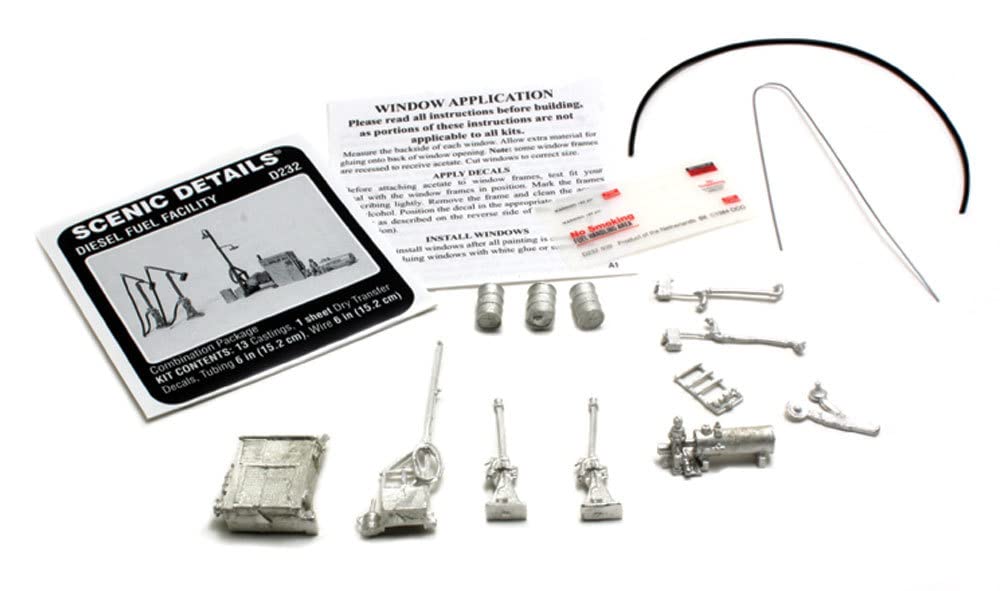 Woodland Scenics Diesel Fuel Facility Scenic Details