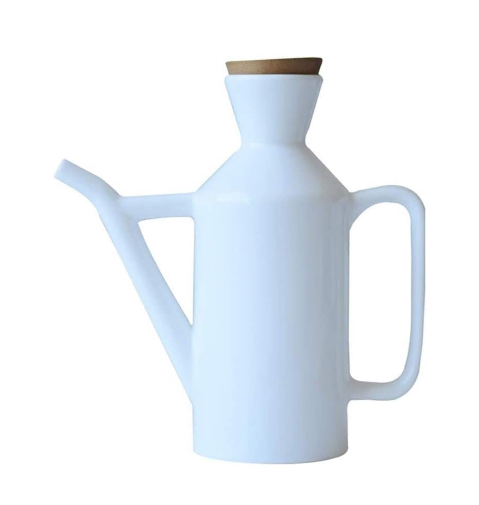 Set Olio e aceto Dispenser di aceto di Olio d'oliva Bianco in Ceramica Bottiglia di Olio di Ceramica Salsa di soia Dispenser for pentole Dispenser da Cucina A Prova di Polvere Oliera