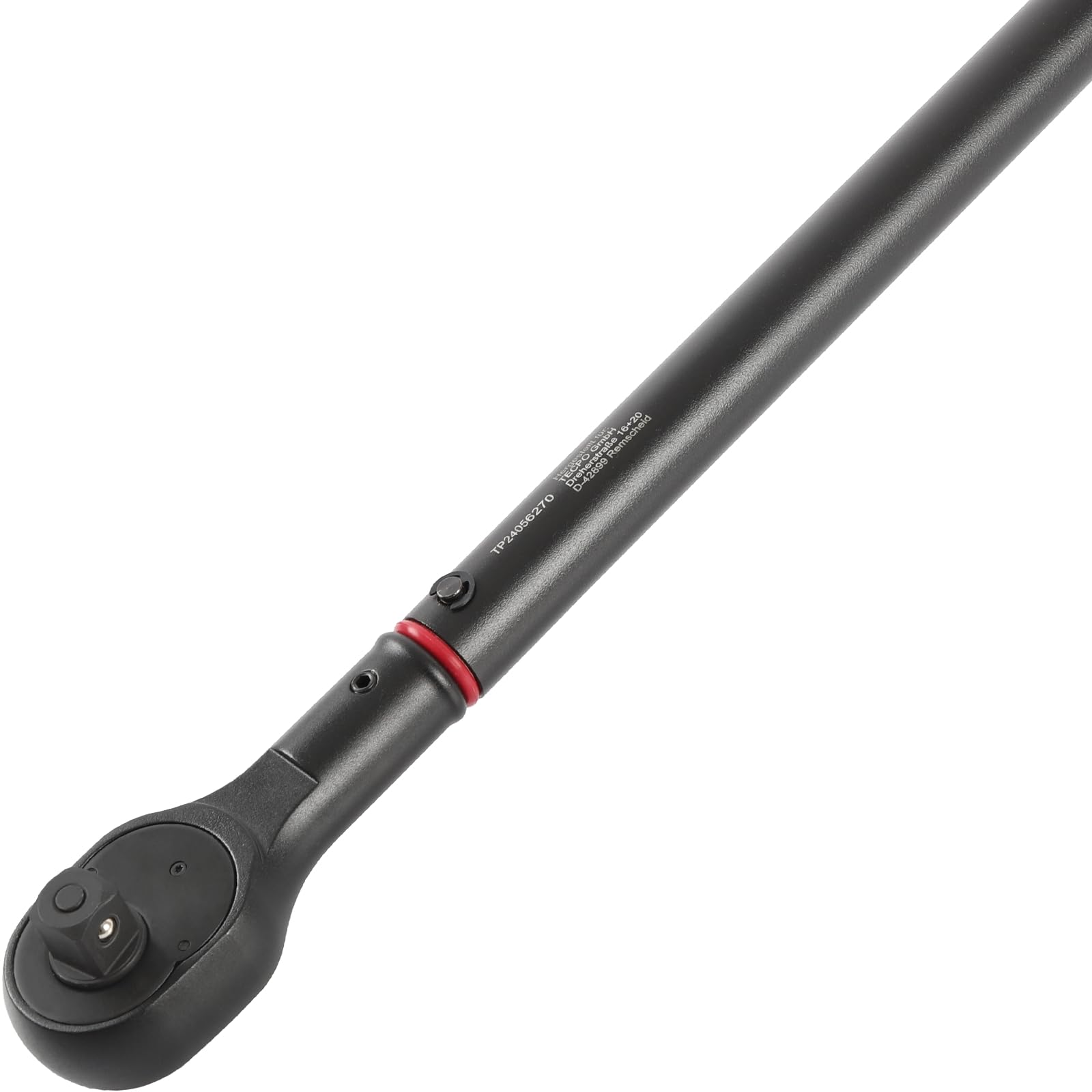 TECPO Llave dinamométrica de 3/4 pulgadas, profesional, 140-700 Nm, carraca conmutable de palanca, bloqueo deslizante para fijación, calibrado con ± 4% de precisión, llave de kilo, llave de coche