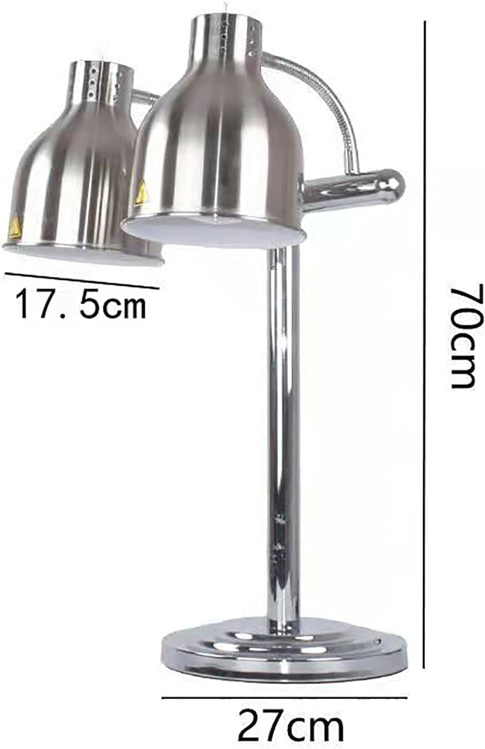 Podgrzewacz Do żywności, Lampa Grzewcza Do Kuchni Komercyjnej, Lampa Do Podgrzewania żywności, Podgrzewacz Do Bufetu W Restauracji, Pojedyncze/podwójne żarówki, Wolnos, Gold, B