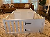 Fur My Pets Whelping Box for Dogs and Puppies, Dog Welping Set with Puppy Playpen, Dog Whelping Boxes with Gate.